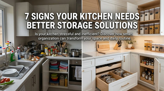 7 Signs Your Kitchen Needs Better Storage Solutions