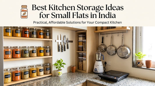 Best Kitchen Storage Ideas for Small Flats in India