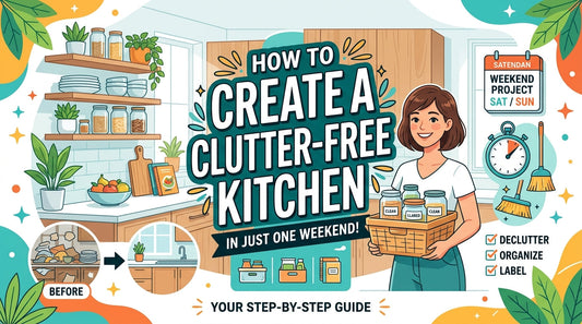 How to Create a Clutter-Free Kitchen in Just One Weekend