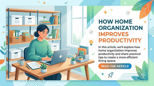 How Home Organization Improves Productivity | Smart Living Tips by MigMont