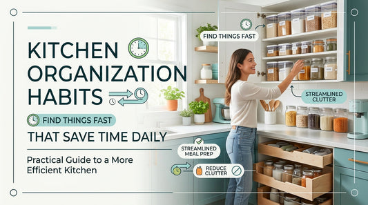 Kitchen Organization Habits That Save Time Daily