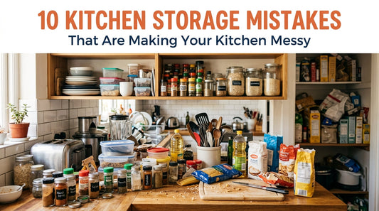 10 Kitchen Storage Mistakes That Are Making Your Kitchen Messy