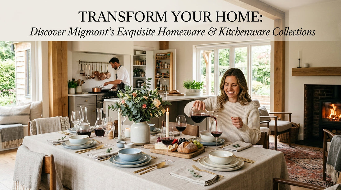 Transform Your Home: Discover Migmont's Exquisite Homeware & Kitchenware Collections